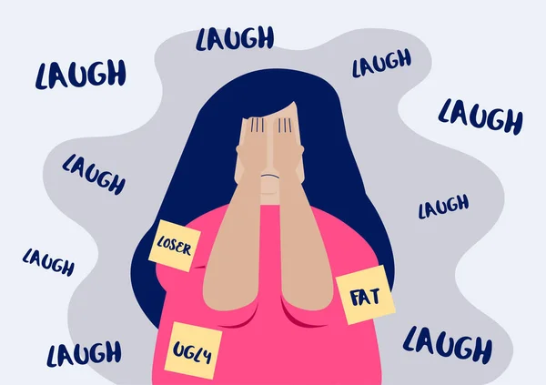 Kilosuyla Halkın Kınamasından muzdarip Kadın Zorbalığının Düz Katmanı