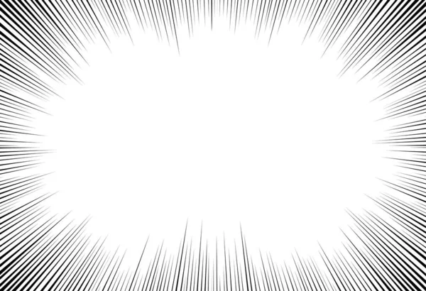 Çizgi roman hız çizgilerinin vektörü