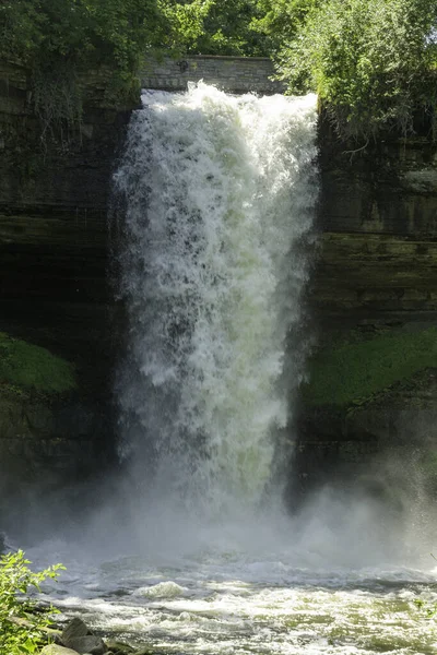 Minnehaha Falls Minneapolis Minnesota Verano — Foto de Stock