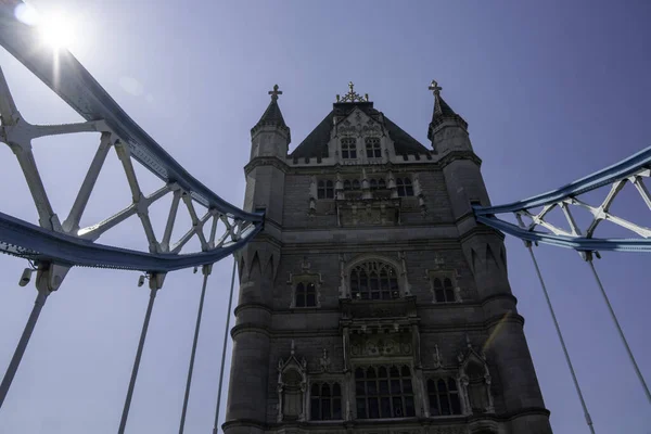 Unter Der London Bridge England — Stockfoto