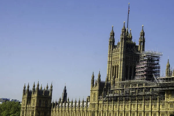 Parlamentsgebäude London England — Stockfoto
