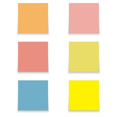 Yapışkan Notlar (6 adet.)