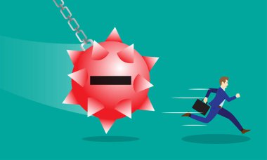 Olumsuzluk Wecking taşaklarından çalıştıran iş adamı