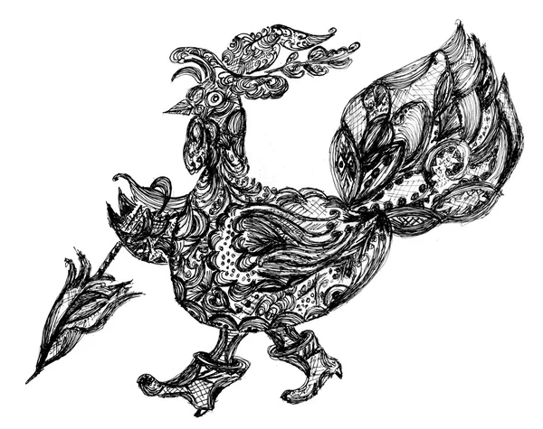 Ornamental Turkey Bird — Stock Photo, Image