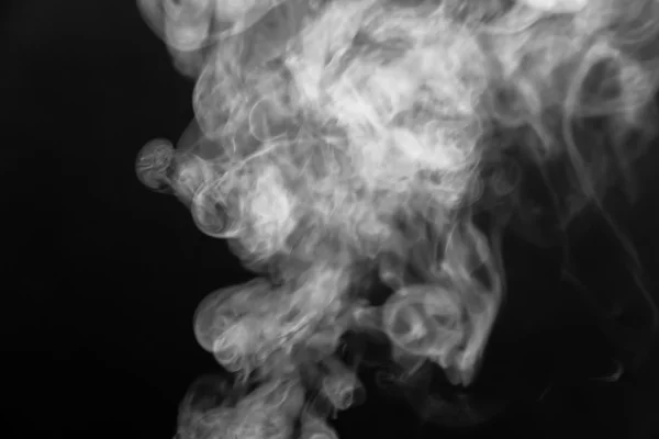 Fumar no escuro — Fotografia de Stock