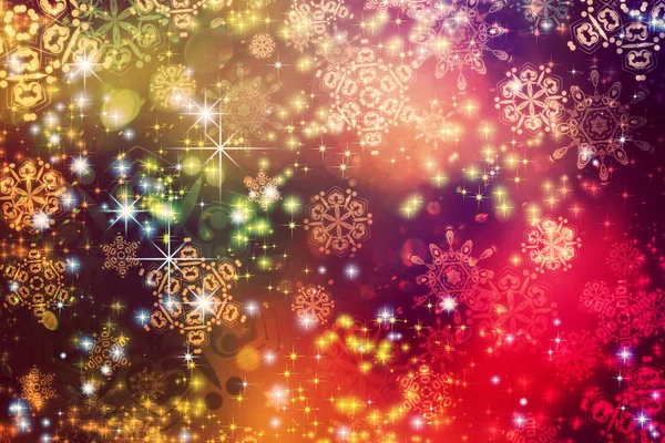 Ornamental Snowflakes Background — Stock Photo, Image