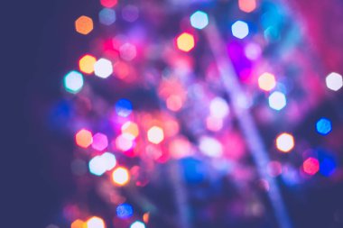 Noel ışıkları bokeh
