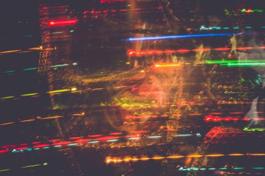 Noel ışıkları bokeh