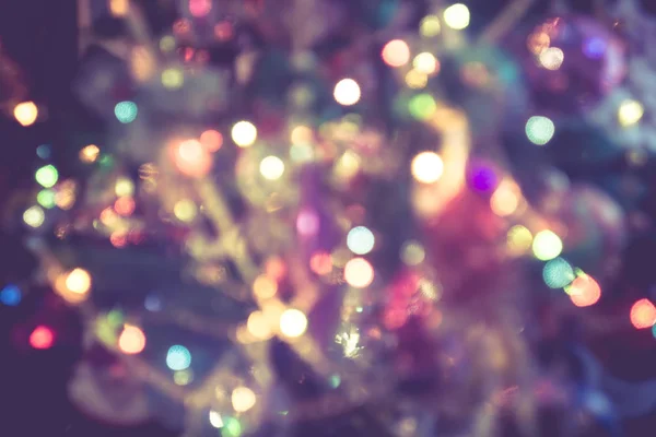 Luzes de Natal bokeh — Fotografia de Stock