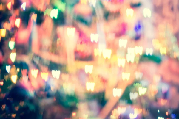 Lumières de Noël Papillon Bokeh — Photo