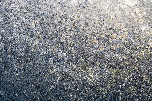 Winter Frost patronen op venster — Stockfoto