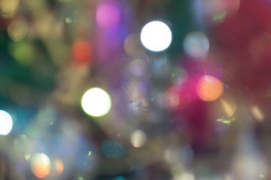 Noel ışıkları bokeh