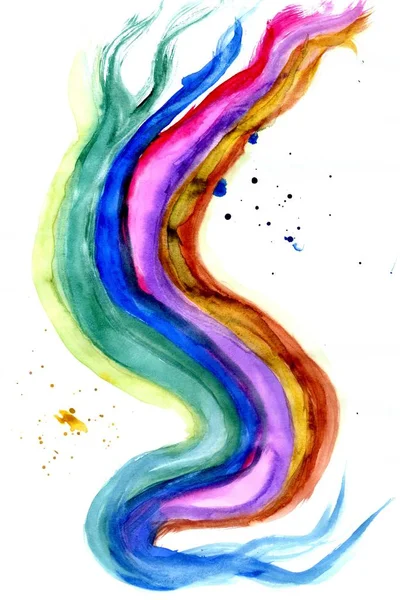 Colorful Paint Strokes — Stock Photo, Image