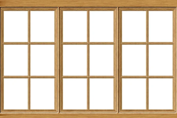 Wooden Window Frame — Stock Photo, Image