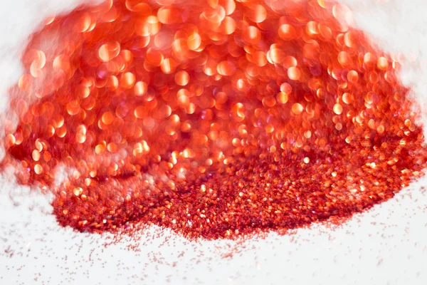 Red Glitter Bokeh — Stock Photo, Image