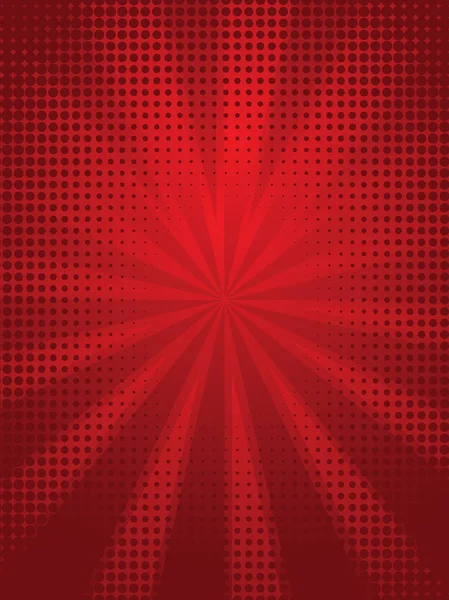 Fondo rojo brillante — Vector de stock