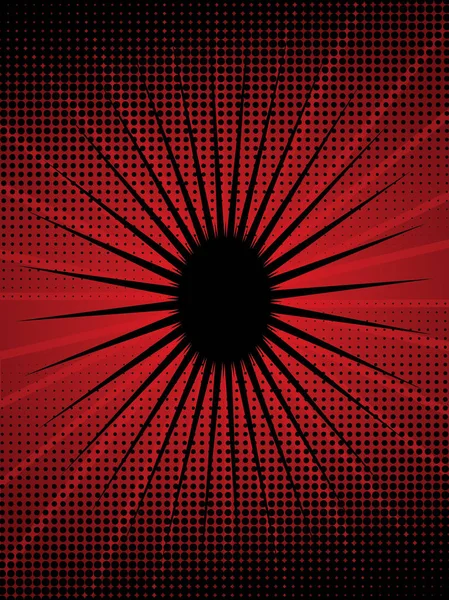 Fondo rojo brillante — Vector de stock