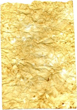 Kağıt üzerinde kahve lekeleri