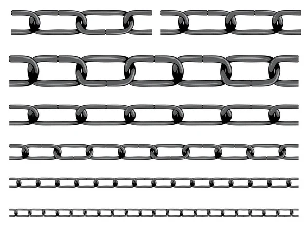 Tło łańcuch żelazo — Wektor stockowy