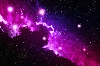 Yıldız alanı arka plan