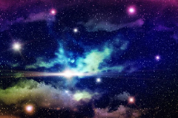 Зоряне поле фону — стокове фото
