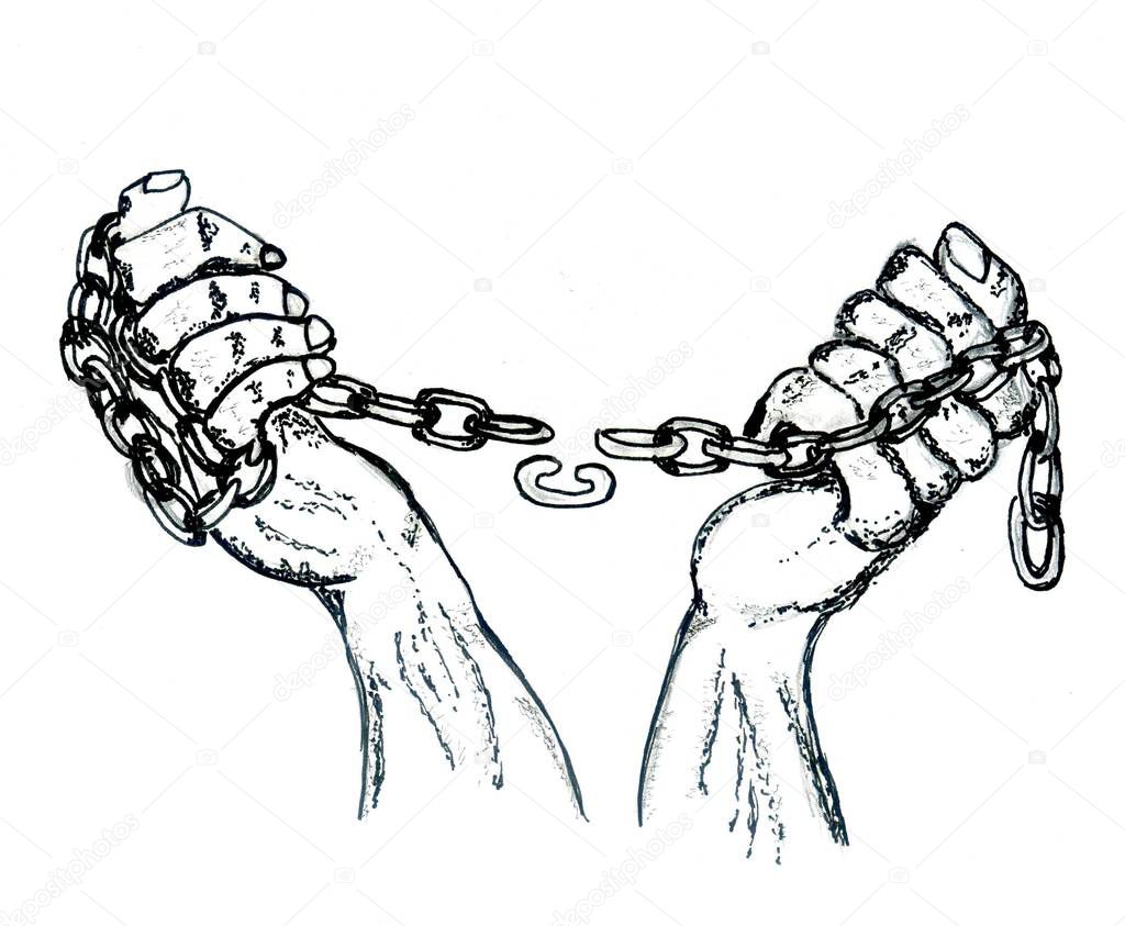 Hands in Chains Sketch