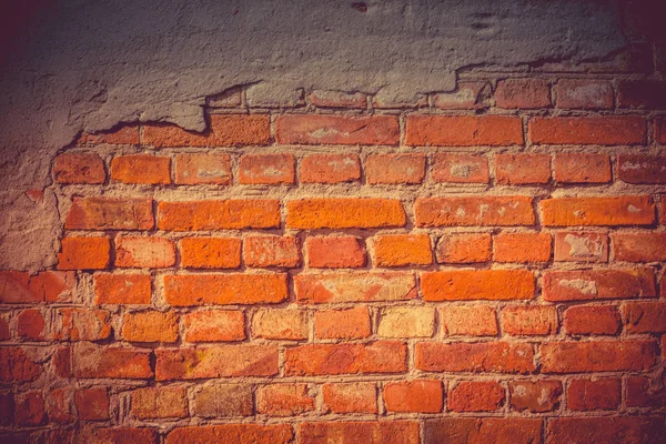 Broken Brick House Wall Filtered