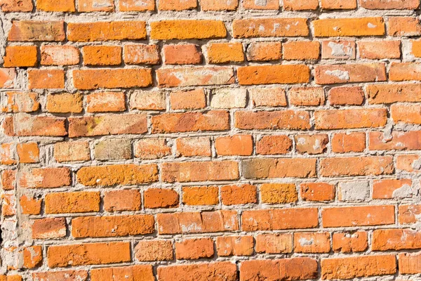 Broken Brick House Wall — Stock Photo, Image