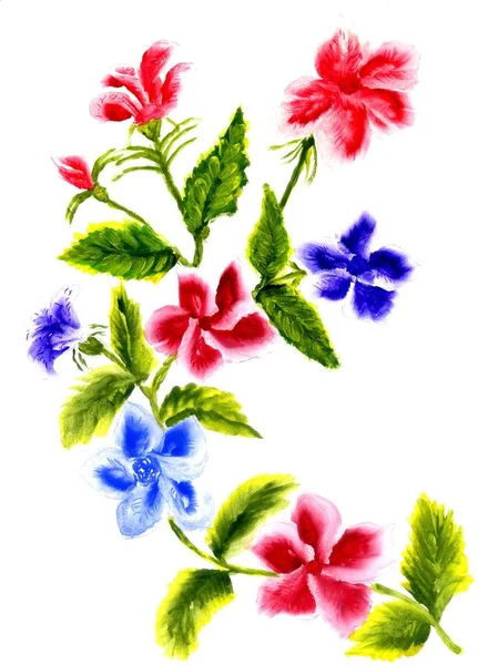 Bukett av blommor Art — Stockfoto