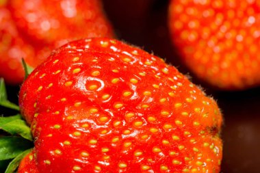 taze kırmızı çilek