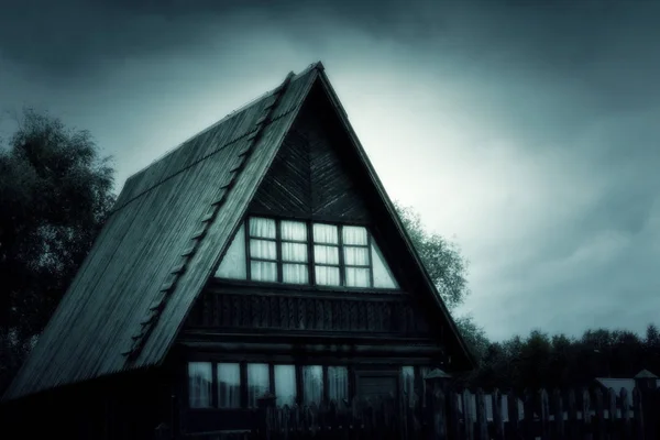 Ancienne maison en bois — Photo