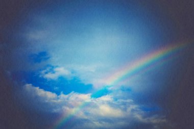 Bulutlarda gökkuşağı