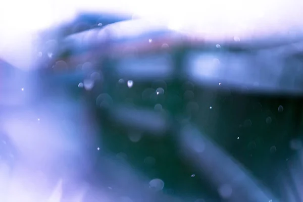 Fondo de lluvia desenfocado — Foto de Stock