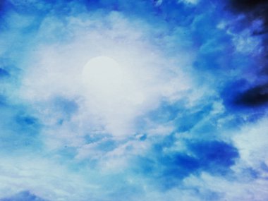 Grunge bulutlu arka plan