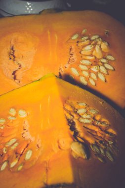 Filtrelenmiş taze büyük kabak