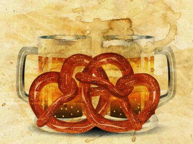 Simit bira Grunge ile