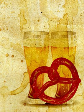 Simit bira Grunge ile