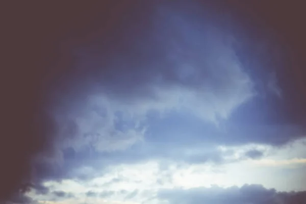 Небо та хмари ретро — стокове фото