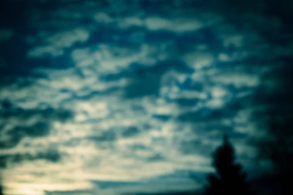 Céu e nuvens retro — Fotografia de Stock