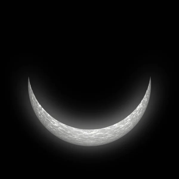 Luna creciente abstracta —  Fotos de Stock