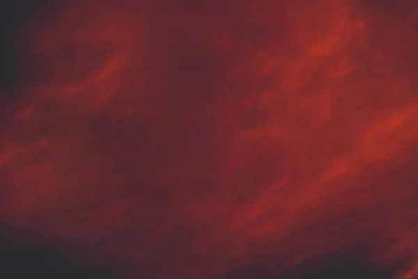 Red Sunset Clouds Retro — Stock Photo, Image