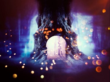 Ürkütücü ormanda