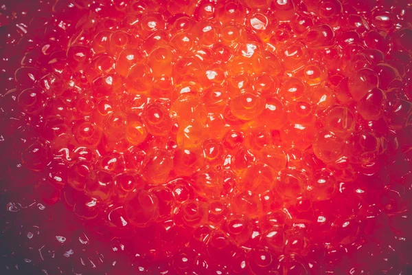 Macro caviar vermelho filtrado — Fotografia de Stock