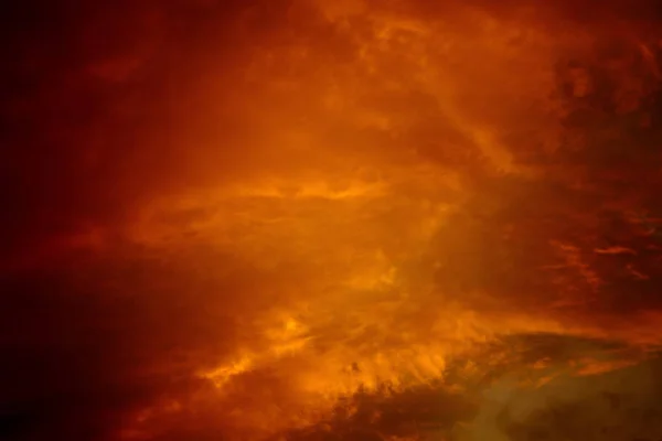 Red Sunset Clouds Retro — Stock Photo, Image