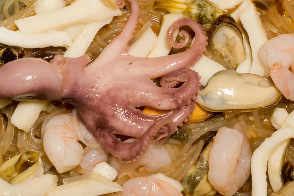 Pickled Seafood Salad — Stock Photo, Image