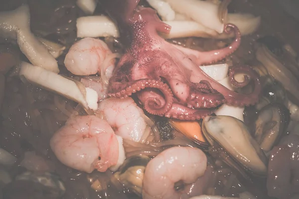 Ensalada de mariscos en vinagre — Foto de Stock