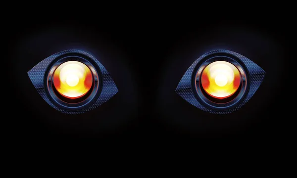 Stylized Robot Eye — Stock Photo, Image