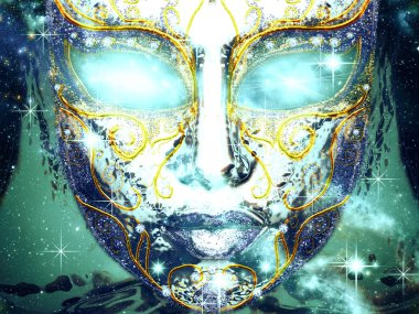 Gizemli yüz maskesi