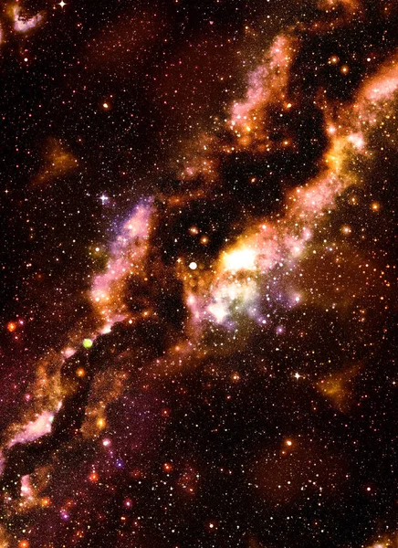 Дальний космос галактики — стоковое фото