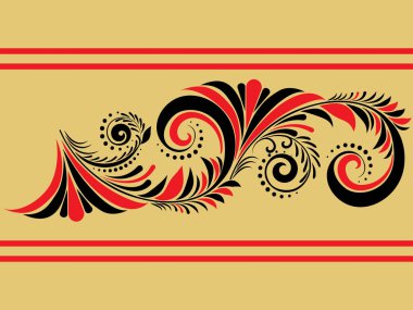 Çiçek halk süsleme